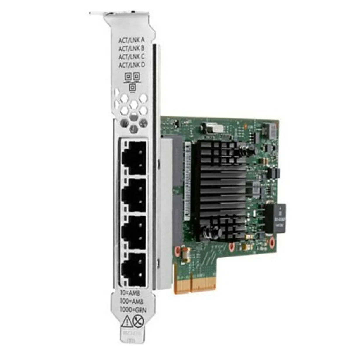 HP BCM5719 Ethernet 1Gb 4port BASET Adapter v1 Ενσύρματη Κάρτα Δικτύου Gigabit (1Gbps) Ethernet PCI-e - Image 1