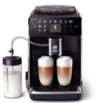 Saeco GranAroma Αυτόματη Μηχανή Espresso 1500W Πίεσης 15bar για Cappuccino με Μύλο Άλεσης Μαύρη