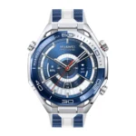 Huawei Watch Ultimate 2 Stainless Steel 48mm Αδιάβροχο με SIM και Παλμογράφο (Μπλε)