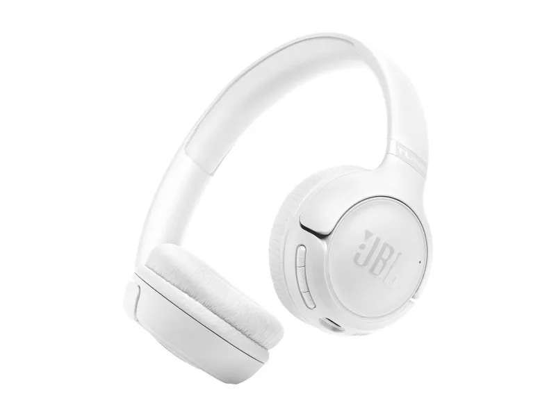 JBL Tune 530BT Ασύρματα Bluetooth On Ear Ακουστικά με 76 ώρες Λειτουργίας Λευκά - Image 1