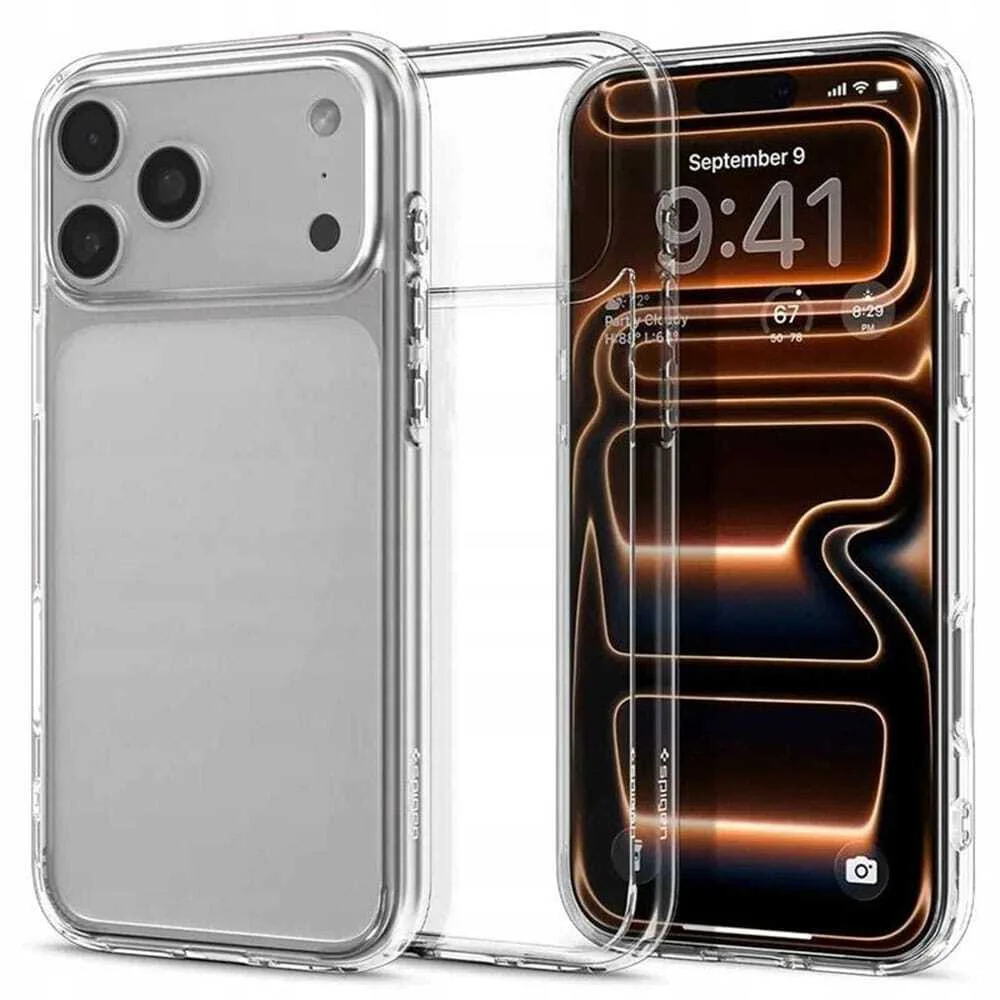 20251009140632_spigen_ultra_hybrid_back_cover_plastiko_1_2mm_crystal_clear_iphone_17_pro_max_acs10278 Spigen Ultra Hybrid Back Cover Πλαστικό 1.2mm Crystal Clear (iPhone 17 Pro Max) ACS10278 - Image 1