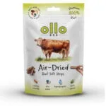 Ollo Dried Beef Strips Dog Treat 80g