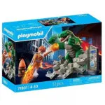 Playmobil Σούπερ Ήρωες: Μάχη εναντίον της γιγαντιαίας σαύρας για 4-10 ετών 71831