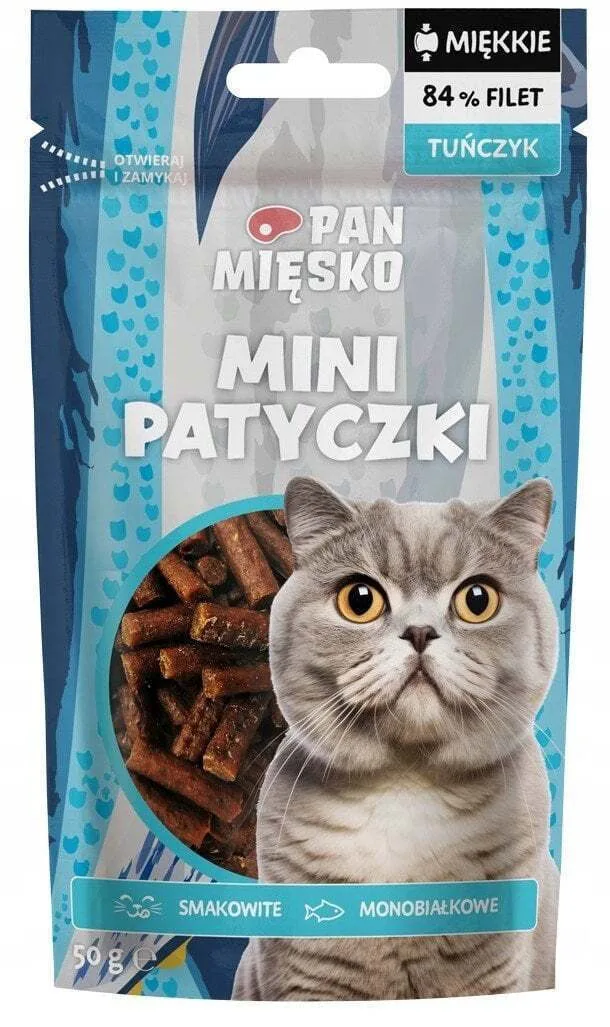 20251010132807_cat_treats_mini_sticks_tuna_adult_50g Cat Treats Mini Sticks Tuna Adult 50g - Image 1