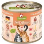 Granatapet Delicatessen Veal Rabbit Wet Cat Food 200g