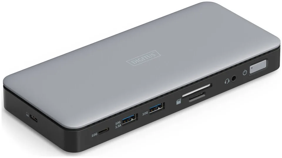Digitus Usb-C 11-Port USB-C Docking Station με HDMI 4K PD Ethernet Γκρι - Image 1