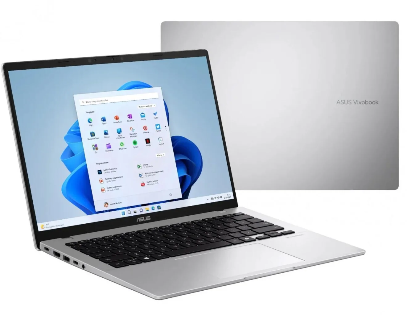 Asus VivoBook 90NB1603-M00640 14" FHD+ (Snapdragon-X X1-26-100/16GB/512GB SSD/W11 Home) (US Keyboard) - Image 1