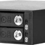 Silverstone FS202 Front Panel Storage 3.5'' to 2 2.5'' Μαύρο SST-FS202B