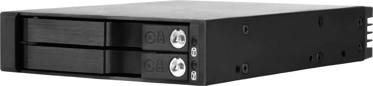 Silverstone FS202 Front Panel Storage 3.5'' to 2 2.5'' Μαύρο SST-FS202B - Image 1