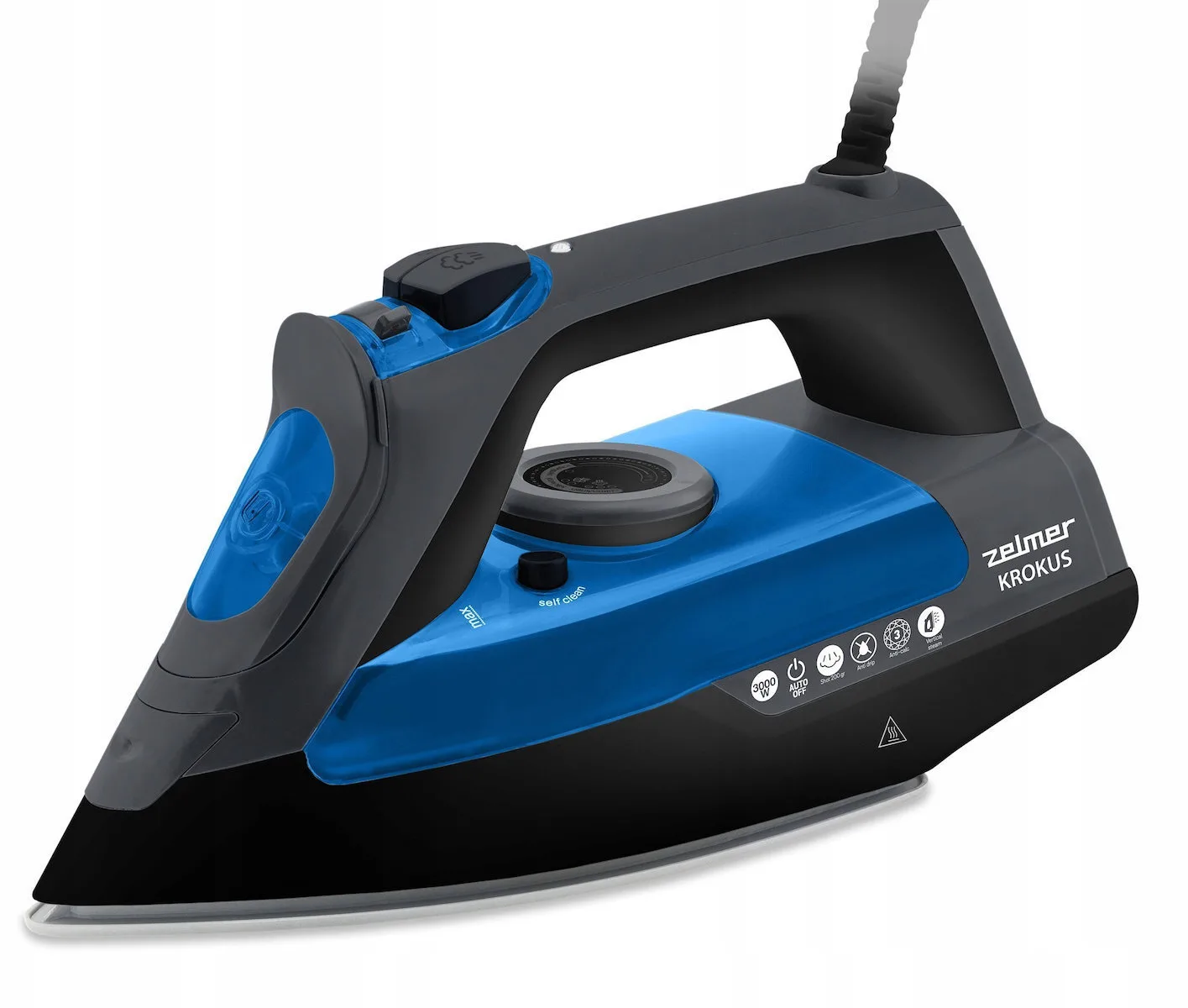 Zelmer ZIR3220 Σίδερο Ατμού 3000W με Κεραμική Πλάκα και Συνεχόμενη Παροχή Ατμού 40gr/min - Image 1
