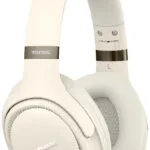 Tonsil R35BT Ασύρματα Bluetooth Over Ear Ακουστικά με Ραδιόφωνο με 55 ώρες Λειτουργίας Μπεζ