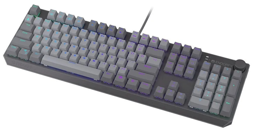 Endorfy Thock V2 Gaming Μηχανικό Πληκτρολόγιο με Custom Red διακόπτες και RGB φωτισμό (Αγγλικό US) - Image 1