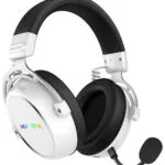 HATOR Hypergang 3 Ασύρματο Over Ear Gaming Headset με σύνδεση Bluetooth / USB Λευκό