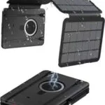 PowerNeed ES10000-4 Ηλιακό Power Bank 10000mAh 22.5W Power Delivery Μαύρο