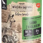 Wiejska Zagroda Forest Flavors Venison Rabbit 800 G Wet Dog Food Adult