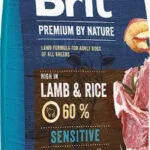 Brit Sensitive 15kg Ξηρά Τροφή Σκύλων με Αρνί