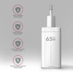 Axagon Φορτιστής Χωρίς Καλώδιο GaN 65W Power Delivery / Quick Charge 3.0 Λευκός (ACU-DPQ65W)