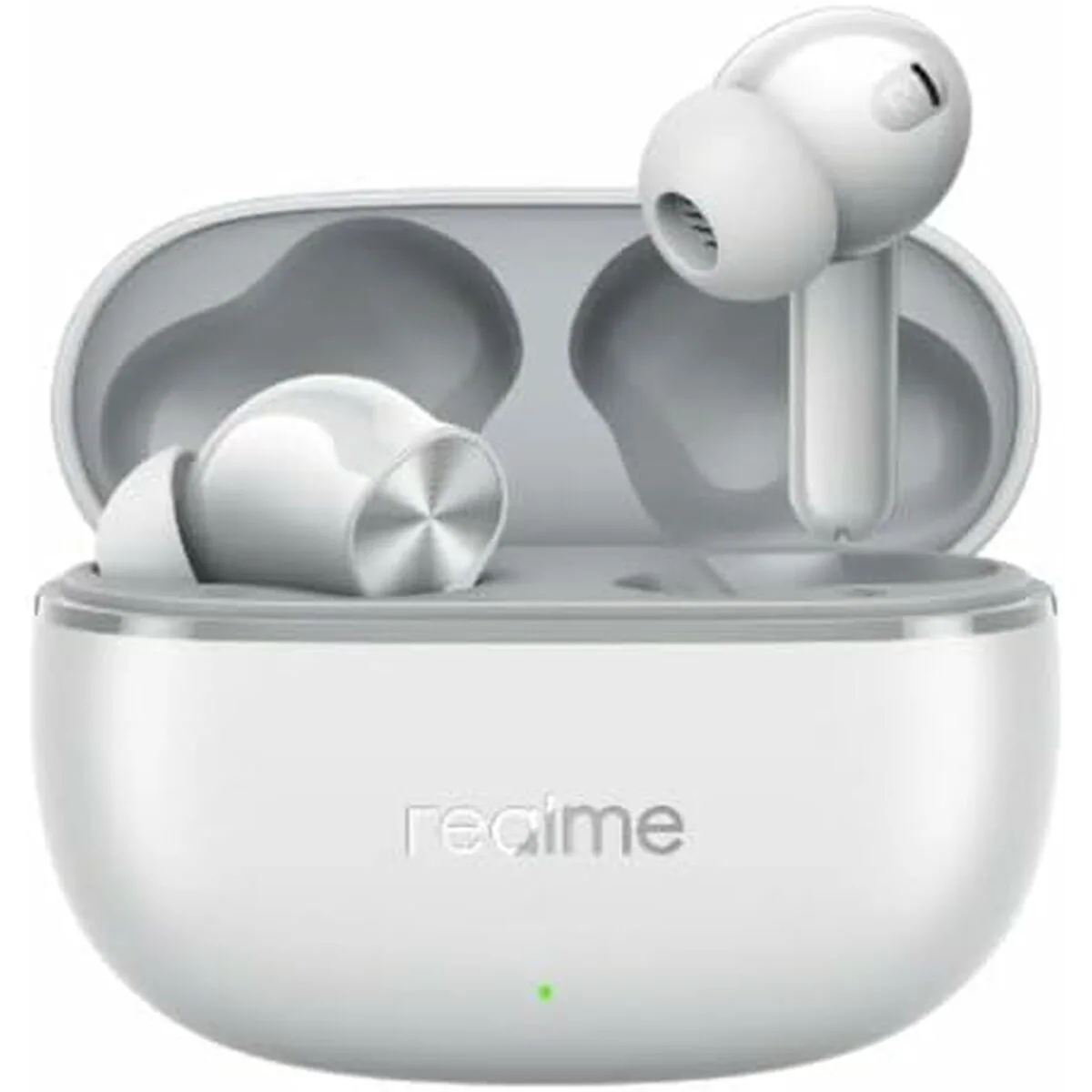 Realme Buds T200 Lite Bluetooth Handsfree Ακουστικά με Αντοχή στον Ιδρώτα και Θήκη Φόρτισης Storm Grey - Image 1