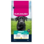 Eukanuba 15kg Ξηρά Τροφή για Ενήλικους Σκύλους Μεγαλόσωμων Φυλών με Κοτόπουλο