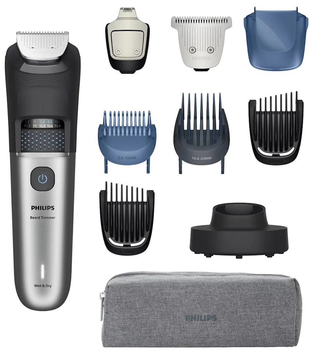 Philips Series 7000 Σετ Επαναφορτιζόμενης Κουρευτικής Μηχανής Γκρι BT7670/15 - Image 1