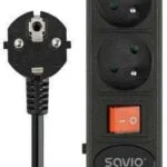 Savio Πολύπριζο 5 Θέσεων με Καλώδιο 1.8m