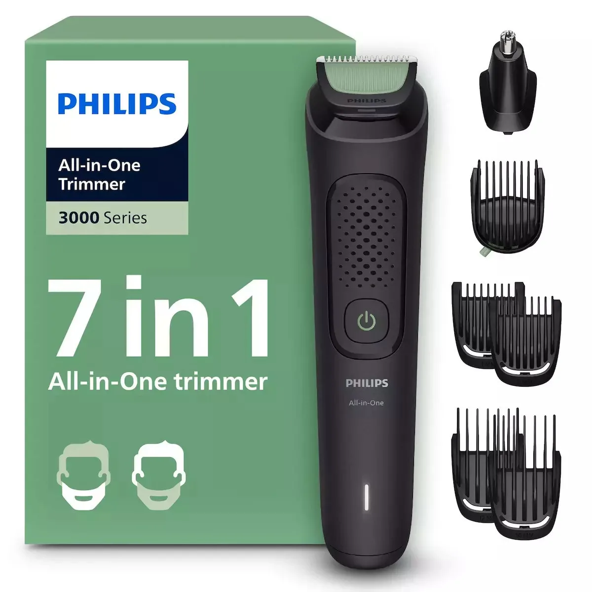 Philips Series 3000 Σετ Επαναφορτιζόμενης Κουρευτικής Μηχανής Γκρι MG3930/15 - Image 1