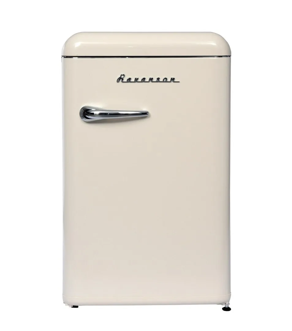 Ravanson Retro Mini Bar 118lt Υ86xΠ54.5xΒ58.5εκ. Μπεζ LKK-120RC - Image 1