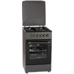 MPM MPM-56-KRM-13 Κουζίνα 58lt με Εστίες Υγραερίου Π50εκ. Black