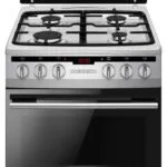 Amica Cooker Κουζίνα 65lt με Εστίες Υγραερίου Π50εκ. Inox