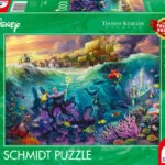 Kinkade Disney, The Little Mermaid Puzzle 2D 1000pcs