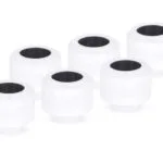 Alphacool Alphacool Eiszapfen Pro Σύνδεσμος 13mm Hardtube Fitting G1/4 6-pack Λευκό