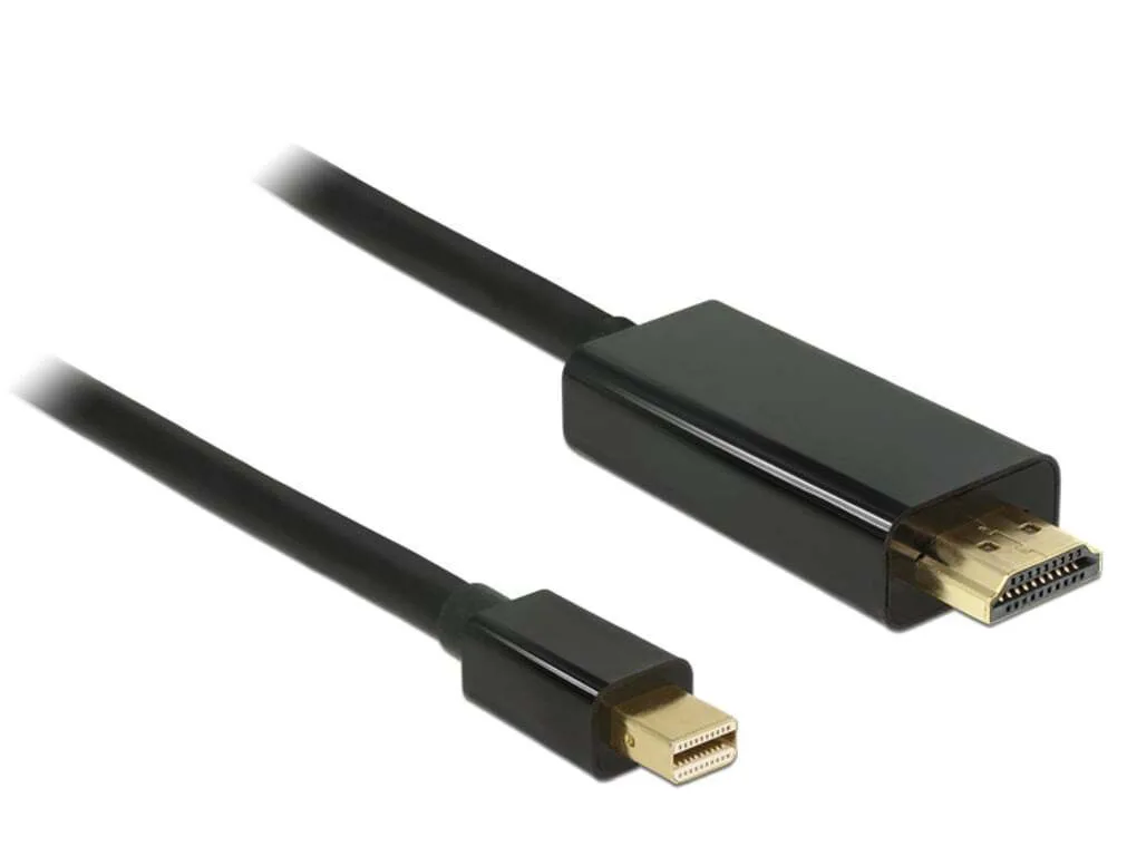 DeLock Cable mini DisplayPort male - HDMI male 2m (83699) - Image 1