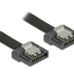 DeLock 7-Pin SATA III - 7-Pin SATA III Cable 30cm Μαύρο (83840)