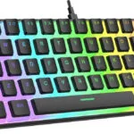Rampage Radiant K11 RGB Gaming Μηχανικό Πληκτρολόγιο 60% με Outemu Red διακόπτες και RGB φωτισμό (Αγγλικό US)