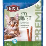 Trixie Stick Quintett Λιχουδιές σε Stick με Συκώτι / Κοτόπουλο με Πουλερικά & Συκώτι για Ενήλικες Γάτες 1τμχ 5gr 42724