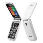 Brondi Stone+ Dual SIM Κινητό με Μεγάλα Κουμπιά Λευκό