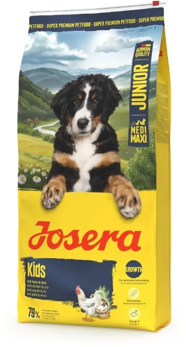 Josera Kids 12.5kg Ξηρά Τροφή χωρίς Σιτηρά για Κουτάβια Μικρόσωμων & Μεσαίων Φυλών με Πουλερικά, Σολομό και Ρύζι - Image 1