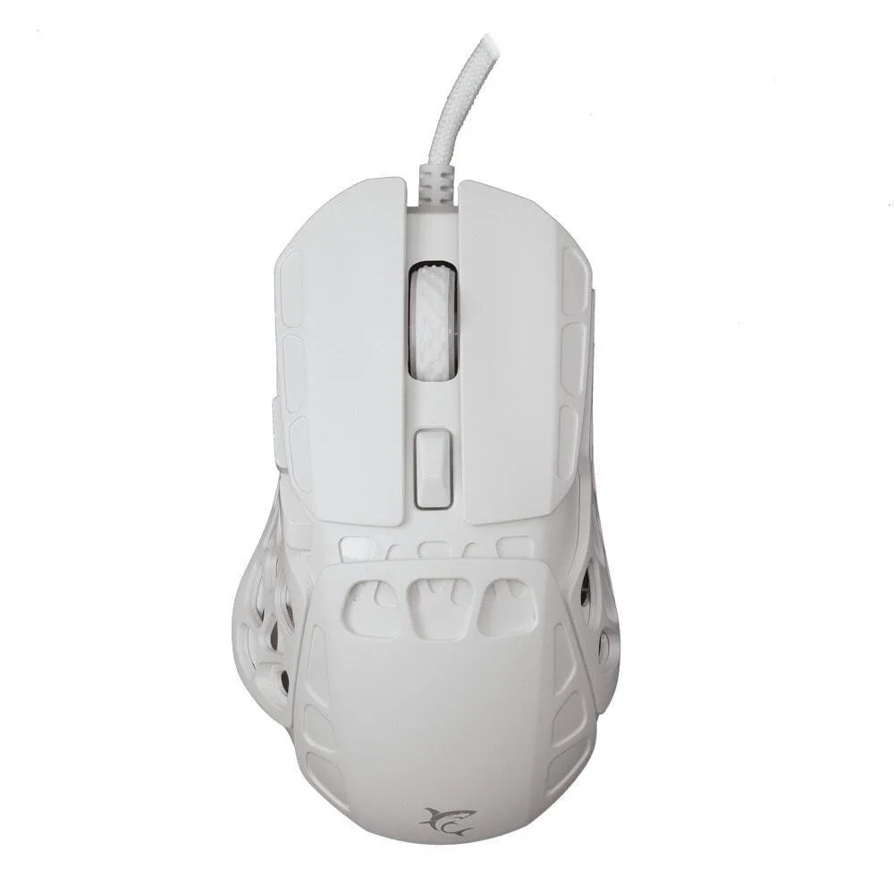 White Shark GM-5016 Ector RGB Gaming Ποντίκι 12000 DPI Λευκό - Image 1