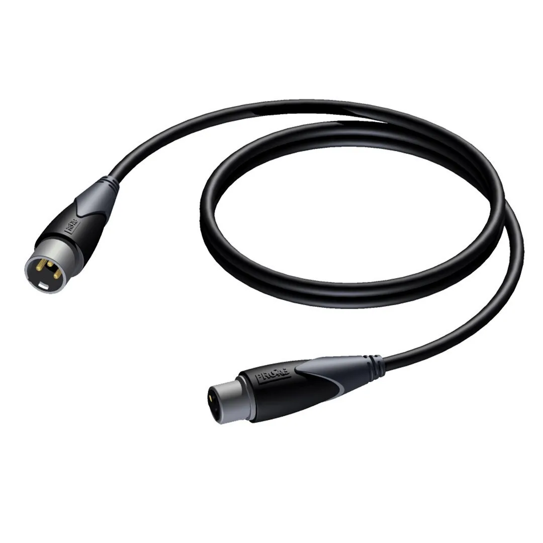20251110170517_procab_audio_cable_xlr_male_xlr_female_5m_cla901_5 Procab Audio Cable XLR male - XLR female 5m (CLA901/5) - Image 1