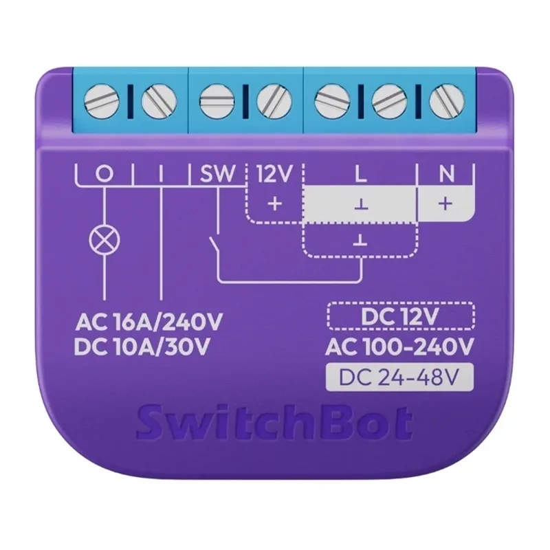 20251111113348_switchbot_smart_endiamesos_diakoptis_me_wi_fi_kai_bluetooth_w5502300 Switchbot Smart Switch Dimmer 1 Καναλιού Wi-Fi & Bluetooth 16A W5502300 - Image 1