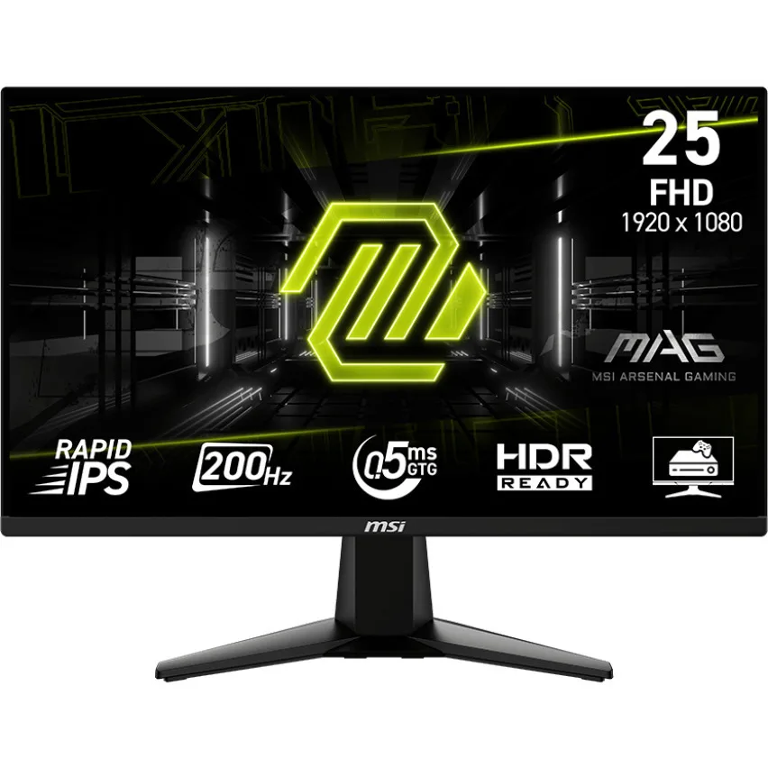 MSI MAG 255F E20 IPS Gaming Monitor 24.5" FHD 1920x1080 200Hz με Χρόνο Απόκρισης 0.5ms GTG - Image 1