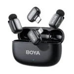 Boya mini 2 Lightning & Type-C Σετ Ασύρματο Δυναμικό Μικρόφωνο Πέτου, Clip On Δημοσιογραφικό