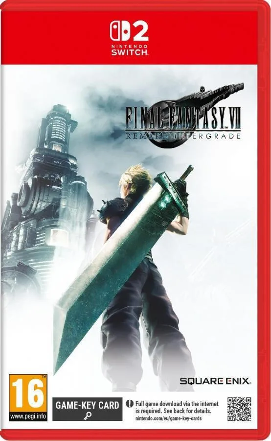 Final Fantasy VII Remake Intergrade (Game-Key Card) Switch 2 Game - Image 1