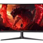 Acer XZ340CURX0bmiiphx Ultrawide VA Gaming Monitor 34" QHD 3440x1440 144Hz με Χρόνο Απόκρισης 5ms GTG