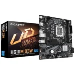 Gigabyte H610M D3W rev. 1.0 Motherboard Micro ATX με Intel 1700 Socket