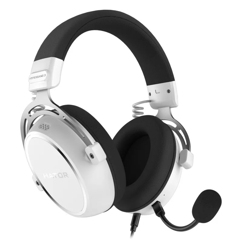 20251114151507_hator_hypergang_3_over_ear_gaming_headset_me_syndesi_3_5mm_leyko HATOR Hypergang 3 Over Ear Gaming Headset με σύνδεση 3.5mm Λευκό - Image 1