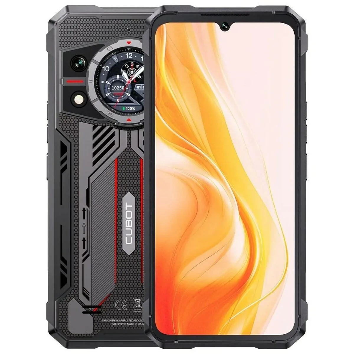 20251114172319_cubot_kingkong_11_5g_dual_sim_16gb_256gb_anthektiko_smartphone_mayro Cubot KingKong 11 5G Dual SIM (16/256GB) Ανθεκτικό Smartphone Μαύρο - Image 1