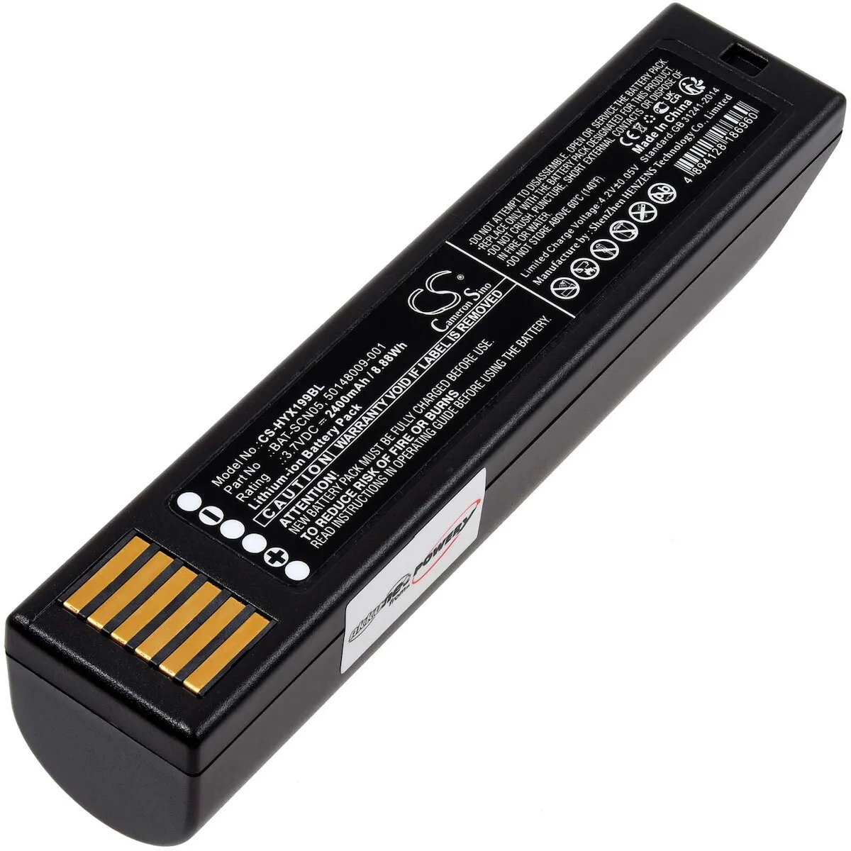 20251117133245_mpataria_barcode_scanner_honeywell_xenon_xp_1952_xenon_xp_1902ghd_type_bat_scn05_2400mah_8_9wh Μπαταρία Barcode Scanner Honeywell Xenon Xp 1952 Xenon Xp 1902ghd Type Bat-scn05 2400mah/8 9wh - Image 1