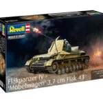 Assembly Model Revell Tank Flakpanzer Iv Möbelwagen 3.7cm Flak 43 144 Pieces