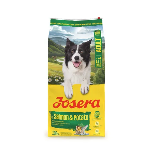 Josera & Potato 3kg Ξηρά Τροφή για Ενήλικους Σκύλους με Σολομό και Πατάτες - Image 1